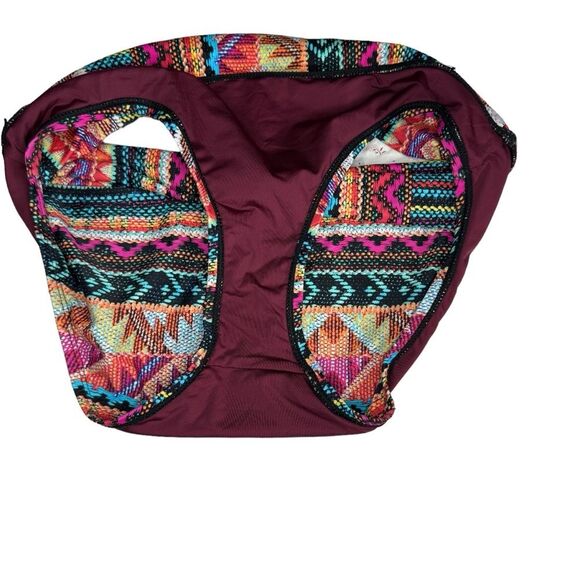 La Blanca Tribal Halter Tankini swimsuit Set, multicolor, Size 6 - Picture 2 of 11